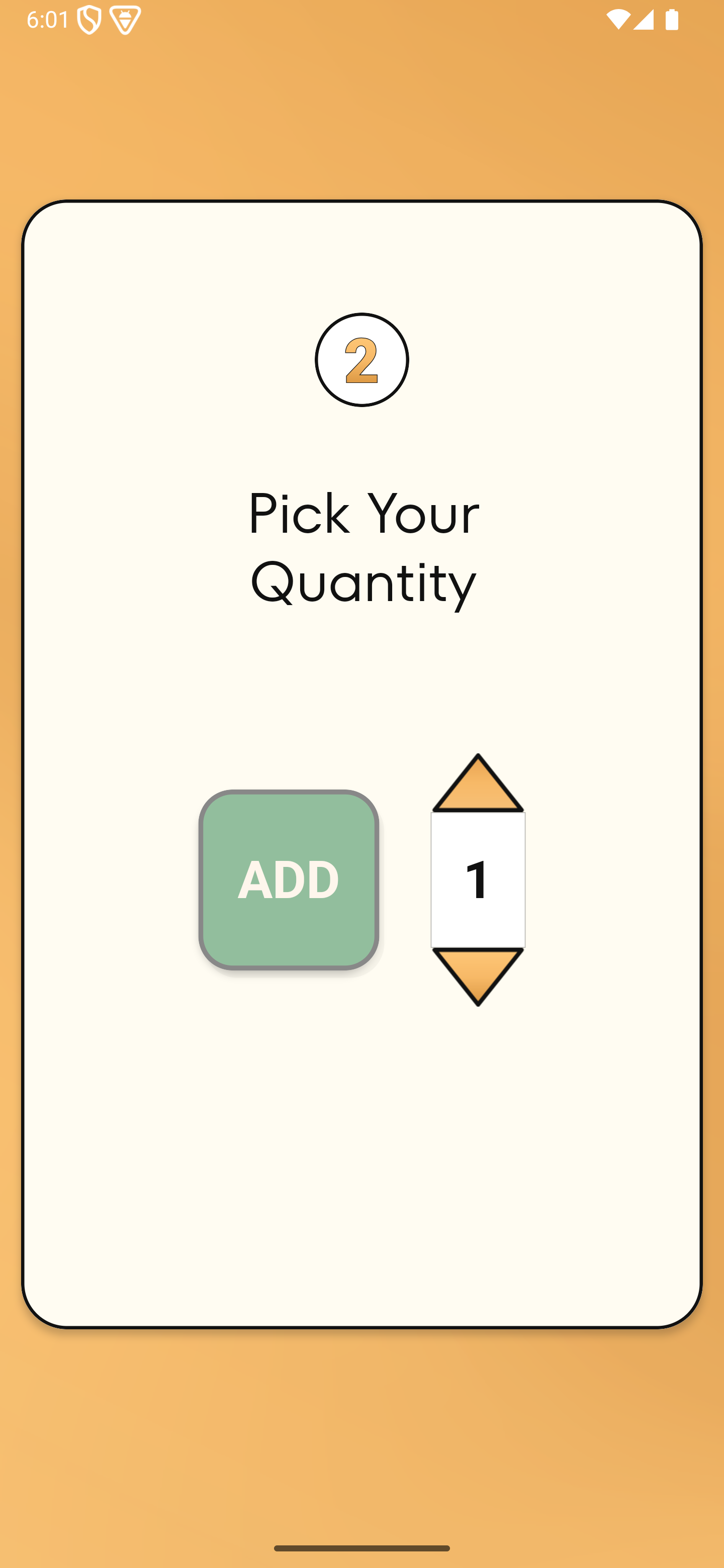 Tutorial Pick Quantity Large