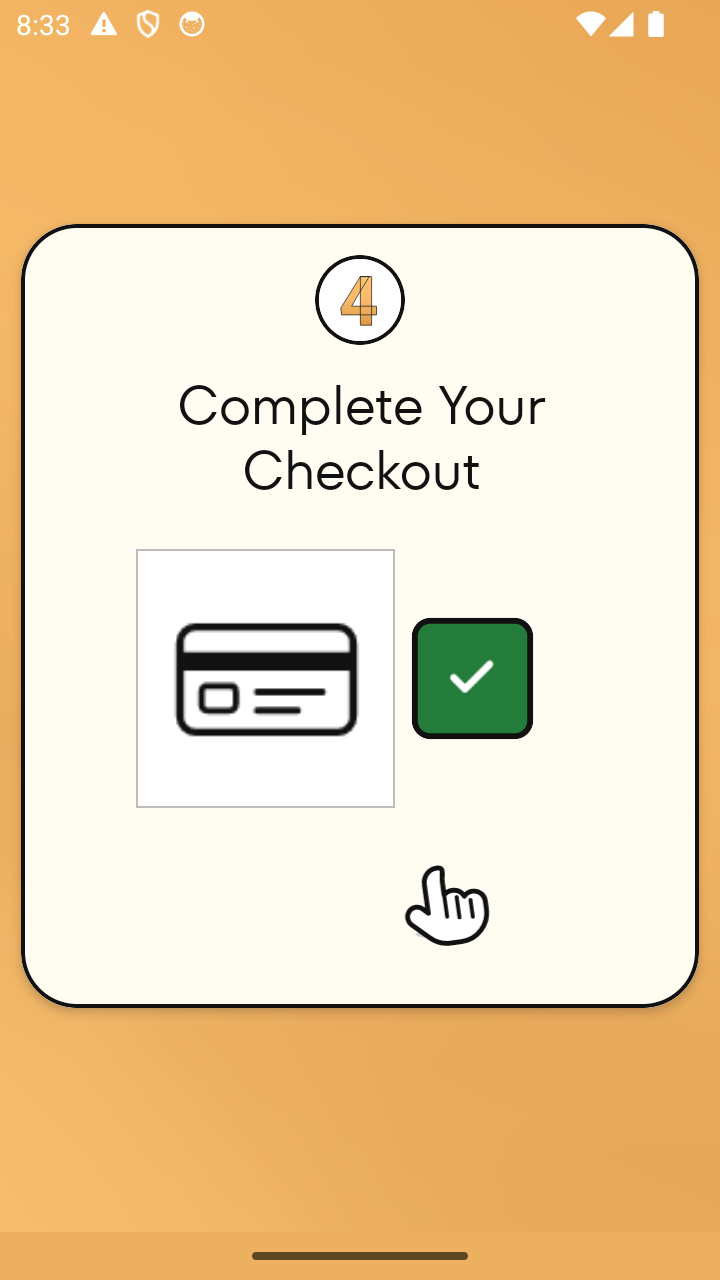 Tutorial Complete Checkout Small