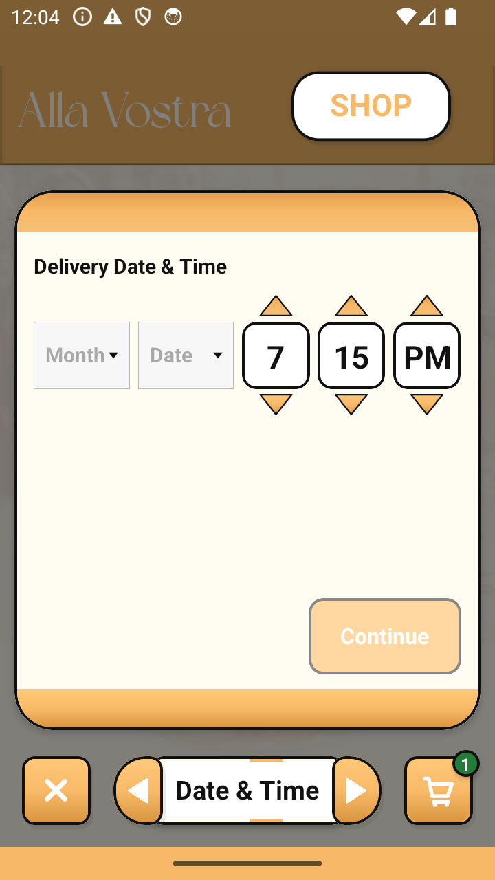 Time and Date Small